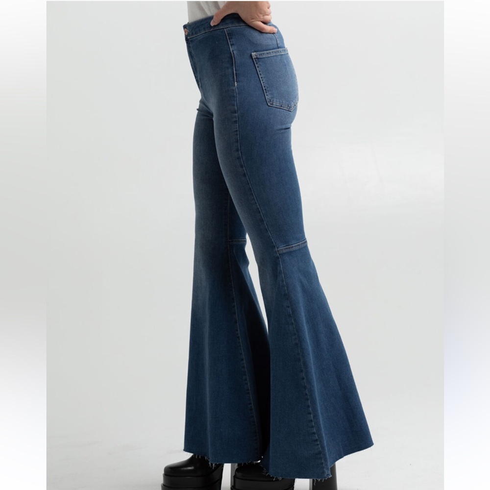 Free People flare jeans!
